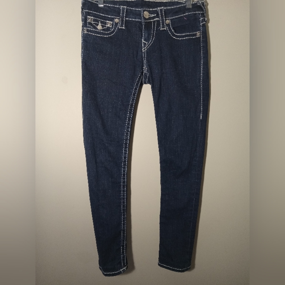 True‎ Religion Flaps Naturaline Big T Skinny Jeans